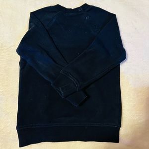 Blue, H&M sweatshirt. Color: blue.